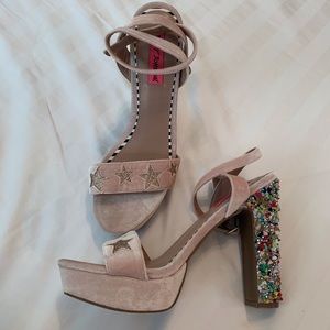 Betsey Johnson Heels never worn!